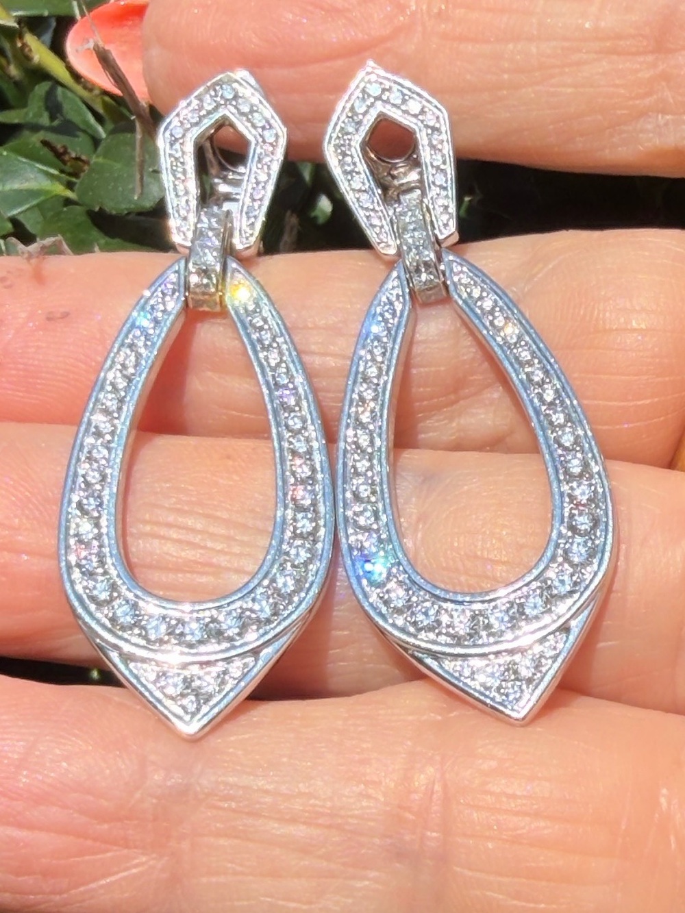Kat Florence D Flawless diamond Earrings